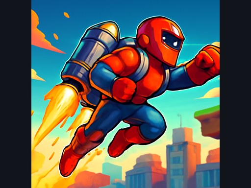 Hyper Mega Boosted Jetpack Hero - Play Free Online Game