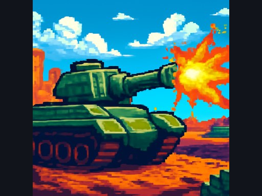 Neon Hyper Tank 8bit Instantly - Free Game Online