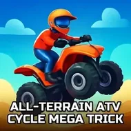 All-terrain ATV Cycle Mega Trick - Quad Bike ATV game