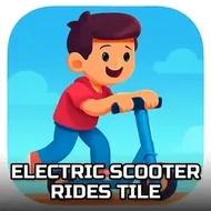 Electric Scooter Rides Tile - Scooter Fun game
