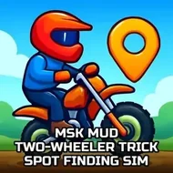 MSK Mud Two-wheeler Trick Spot Finding Sim - Dirt Bike Trails game