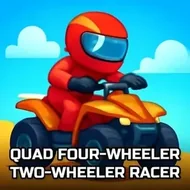 Quad Four-wheeler Two-wheeler Racer - Quad Bike ATV game