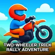 Two-wheeler Trick Rally Adventure - Bike Stunts game